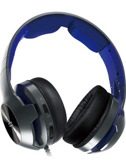 Hori Pro PS4 Gaming Headset Over Ear Black Blue