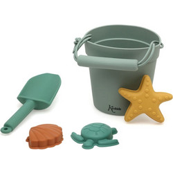 Kiokids Σετ Κουβαδάκι Παραλίας με Φτυαράκι Πράσινο