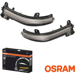 Φλας Καθρέπτη Για Bmw 1 , 2 , 3 , 4 , M4 , X1 , i3 Osram Dynamic Led Μαύρο/Φιμέ 2 Τεμάχια BMW OSRAM