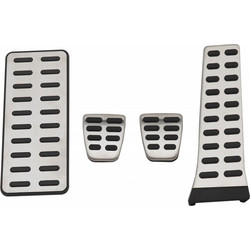 Πεντάλ Αλουμινίου Κουμπωτά Και Footrest Για Hyundai Sonata 11-14 / IX35 10-15 / Santa Fe 06-12 Μη Αυτόματο Σετ 4 Τεμάχια KPHYSO02 HYUNDAI CΑRΝΕR