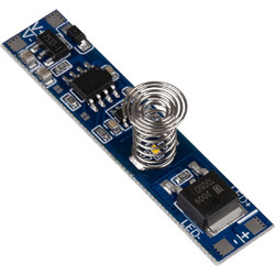 GloboStar SENSOR-PROFILE Mini Αισθητήρας-Διακόπτης Αφής Modular για Προφίλ Αλουμινίου - DC 5-24V 1 x 8A 192W - Max 8A 192W - IP20 - Μ4.7 x Π1 x Υ1cm