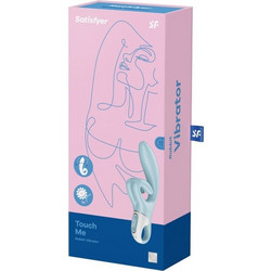 Satisfyer Touch Me Rabbit Vibration Δονητής Rabbit Μπλε