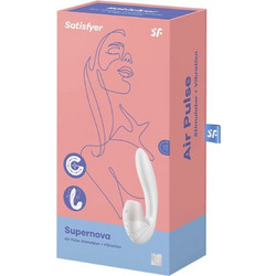 Satisfyer Supernova Κλειτοριδικός Δονητής Λευκός