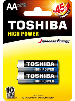 Toshiba High Power AA 2τμχ
