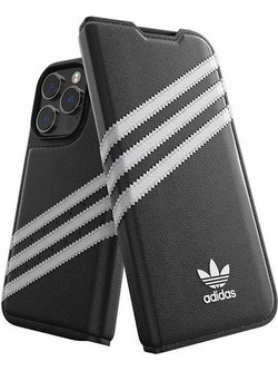 Adidas OR Booklet Case PU iPhone 14 Pro black/white 50196
