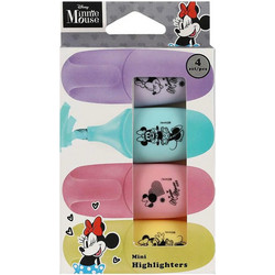 COOLPACK MINI HIGHLIGHTERS MINNIE MOUSE SET 4τμχ