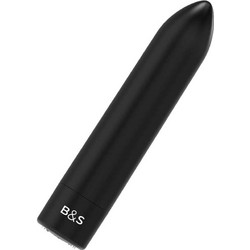 Black & Silver Kernex 2 Vibrating Bullet Δονητής Bullet Μαύρος