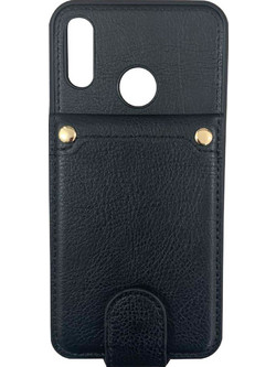 Θήκη με Ενσωματωμένο Πορτοφόλι/Pocket Case για Huawei P20 Lite, μαύρη (OEM)
