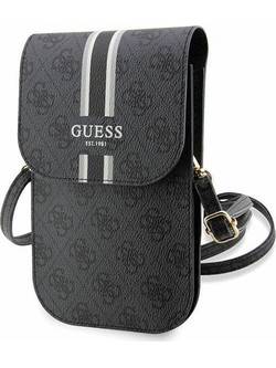 Guess Τσάντα GUWBP4RPSK μαύρο/black 4G Stripes