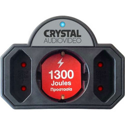 Πολύπριζο Ασφαλείας 3 Θέσεων SP-21 Black Crystal Audio