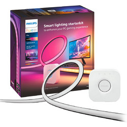 Έξυπνη Ταινία Φωτισμού PHILIPS Hue Play Gradient για Monitor 32'' έως 34'' + Philips Hue Bridge