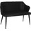 HomeMarkt Carlos Διθέσιος Καναπές Μαύρος 119x60x84cm HM9273.14