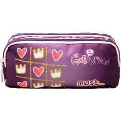 Must Energy Love Wins Κασετίνα με 2 Θήκες Μωβ 000585100