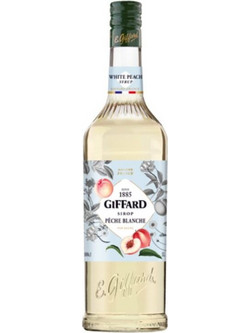 White Peach Syrup Giffard 1000ml