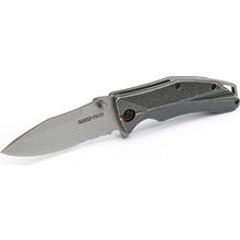 Σουγιάς Swiss Tech Aluminum Serrated Folding Knife 21041
