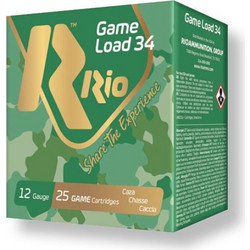 Rio Game Load Φυσίγγια Συγκέντρωσης 12Cal 70mm 34gr 25τμχ