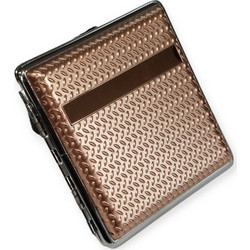 Ταμπακιέρα Bronica CIG525-004 Καφέ