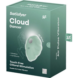 Satisfyer Cloud Dancer Κλειτοριδικός Δονητής Πράσινος