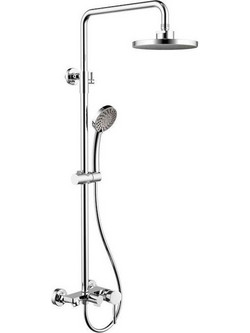 Karag Artemis SO551B Ρυθμιζόμενη Στήλη Ντουζ με Μπαταρία 106-136 Chrome