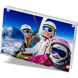 Kορνίζα Λευκή Μαγνήτης ADVENTA magnet 10Χ15 Πλαστικό υλικό με μαγνήτες στο πίσω μέρος