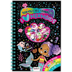 Hinkler Scratch Art Sparkles: I Love Mermaids SCR-9