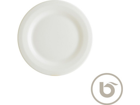 Bonna Πιάτα Ρηχά Πορσελάνης Halo 24cm 12τμχ HAL24DZ