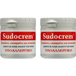 Sudocrem Κρέμα για Σύγκαμα 2x250gr