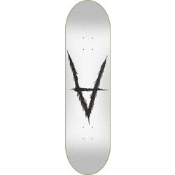 Antiz Skateboards Description Deck White 8.125