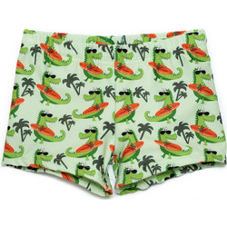 Tortue Παιδικό Μαγιό Boxer για Αγόρι Πράσινο Mint S3-370-300