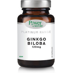 Power Health Platinum Range Ginkgo Biloba 120mg 30 Κάψουλες