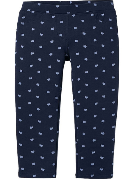 Παιδικό κολάν για κορίτσι, μπλε, Slim Fit, 95% βαμβάκι-5% ελαστίνη