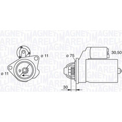 Magneti Marelli Μίζα - 063280034010