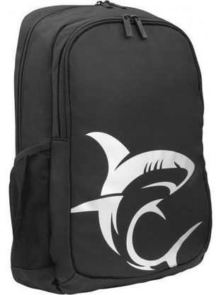 White Shark Scout Backpack Laptop 15.6" Black / Silver