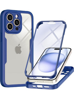 Techsuit ColorVerse 360 Series - θήκη για Apple iPhone 16 Pro - Μπλε