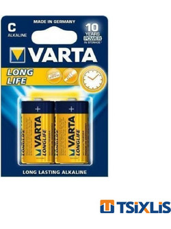 Αλκαλικές Μπαταρίες C VARTA