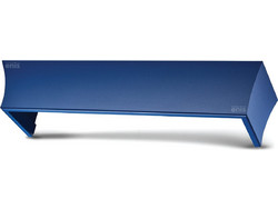 Μετόπη Αλουμινίου Enis 9260 Μπλε Ν52/8110 Φ90mm - με Μονό Σιδηρόδρομο Αλουμινίου + Μηχανισμό Ανέβα/Κατέβα 9260-8110