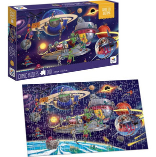 Παιδικό Puzzle Δεσύλλας Comic Puzzles Χαμός στο Διάστημα 200 Κομμάτια