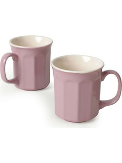 Κούπες (Σετ 6Τμχ) 275KRM1979 9cm 270ml Pink Hermia Κεραμικό