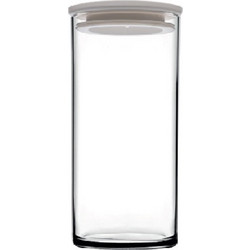 BREAKFAST CLUB JAR W/WHITE LID 730CC H: 15,5 P/576 GB2.OB8 Espiel SP43736G2W