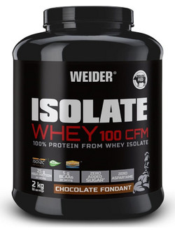 Weider Isolate Whey 100 CFM Chocolate Πρωτεΐνη Ορού Γάλακτος Γράμμωσης 2kg