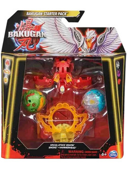 Spin Master Bakugan Special Attack Ventri/Smoke/Hammerhead Σετ Φιγούρες Δράσης για 6+ Ετών