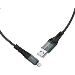 Καλώδιο Σύνδεσης Hoco USB A to Lightning 2,4A 1m Black