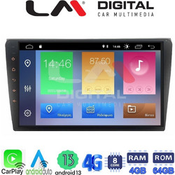 LM Digital ZC8050 Ηχοσύστημα Αυτοκινήτου με Οθόνη Αφής USB Bluetooth & GPS