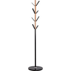 Homemarkt ΚΑΛΟΓΕΡΟΣ BILLY HM18075.01 ΞΥΛΟ ΟΞΙΑ-ΜΑΥΡΟ ΜΕΤΑΛΛΟ-ΒΑΣΗ ΜΕ ΞΥΛΟ Φ37,5X180Υεκ