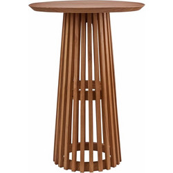 Varossi Indie-65 Φυσικό 901-009 Τραπέζι Μπαρ 65 x 65 x 95cm