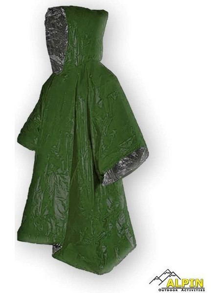 BePrepared Poncho Alpin - Χακί