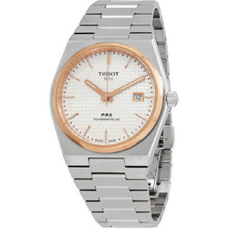 Tissot PRX Ανδρικό Ρολόι Αυτόματο με Ασημί Μεταλλικό Μπρασελέ T137.407.21.031.00
