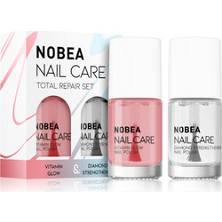 NOBEA Nail Care Diamond Strength Set Σετ βερνίκι νυχιών Total repair set