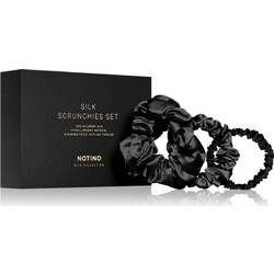 Notino Silk Collection Scrunchie Set σετ μεταξωτά λαστιχάκια για τα μαλλιά απόχρωση