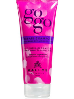 Kallos KJMN Go Go Repair Σαμπουάν για Επανόρθωση για Ξηρά & Ταλαιπωρημένα Μαλλιά 200ml